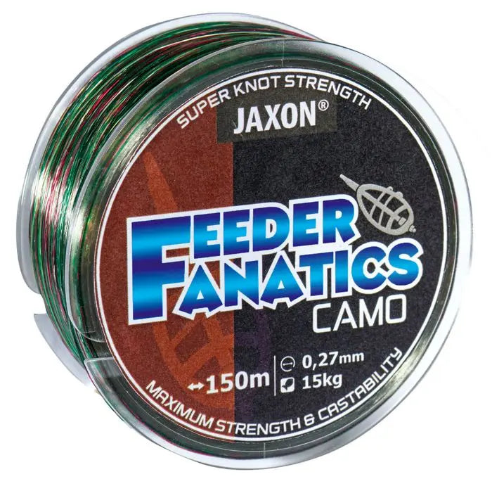 Fir Jaxon Feeder Fanatics Camo 150m 0.18mm 7kg