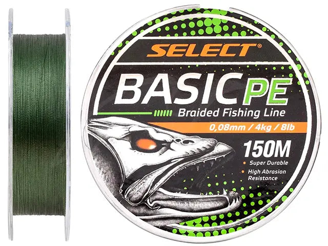 Fir Select Basic PE 100m Green 0.22mm / 13.6kg