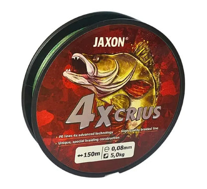 Fir Textil Jaxon Crius Pe 4x Dark Green 150m 0.36mm 45kg