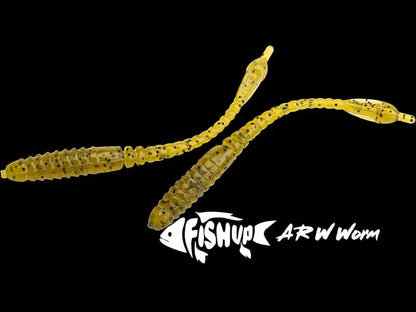 FishUp ARW Worm 5.5cm #019 Motor Oil Red 5.5cm #019 Motor Oil Red