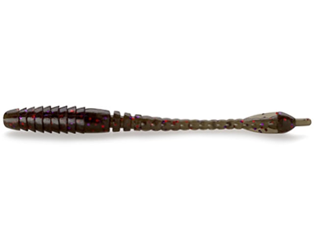 FishUp ARW Worm 5.5cm #050 Green Pumpkin Brown Red & Purple
