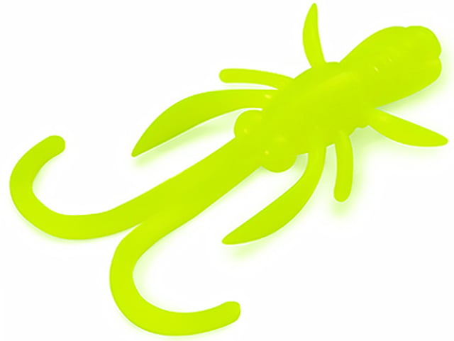FishUp Baffi Fly Trout Series Cheese 3.8cm #111 Hot Chartreuse
