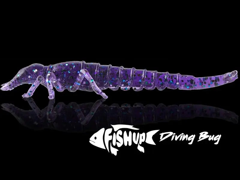 FishUp Diving Bug 5cm #019 Motor Oil Red 5cm #019 Motor Oil Red