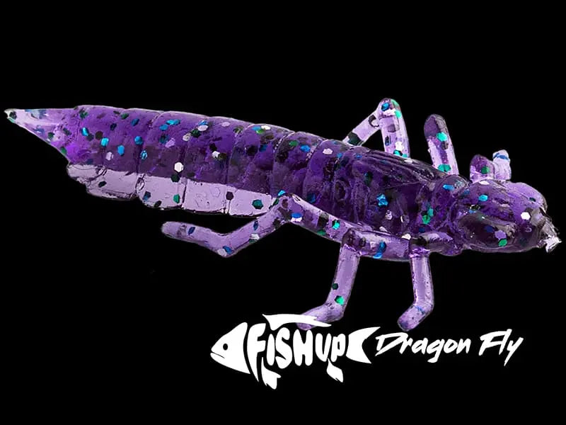 FishUp Dragonfly 2cm #019 Motor Oil Red 2cm #019 Motor Oil Red