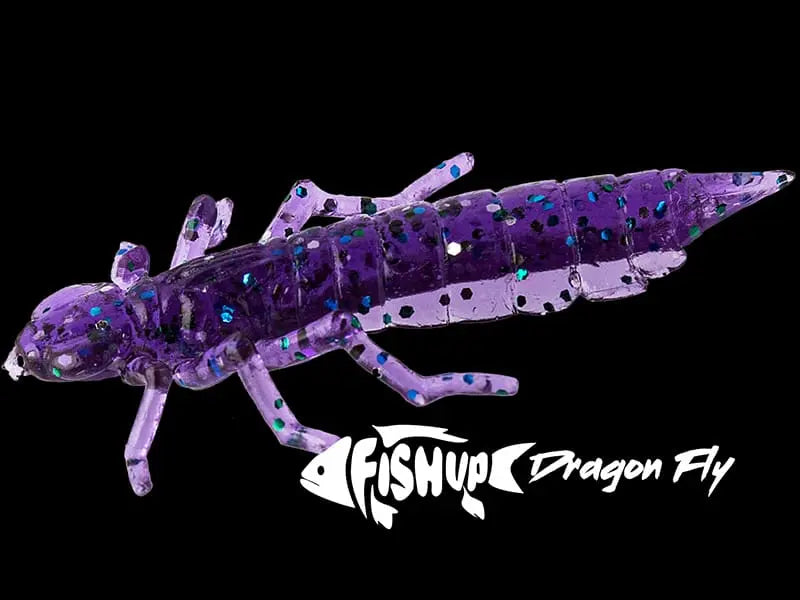 FishUp Dragonfly 2cm #019 Motor Oil Red 2cm #019 Motor Oil Red