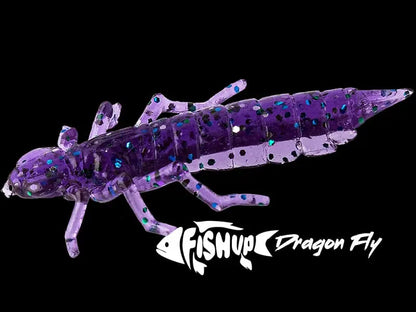 FishUp Dragonfly 2cm #019 Motor Oil Red 2cm #019 Motor Oil Red