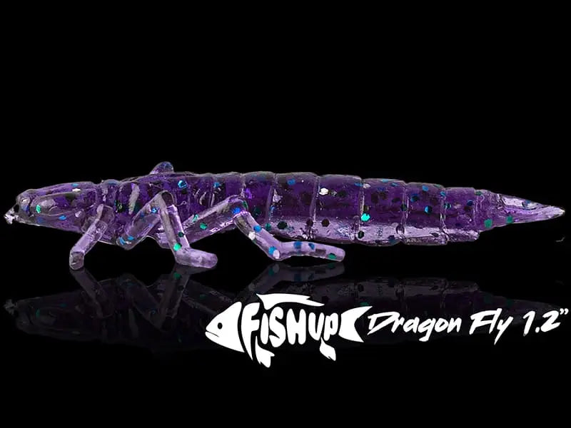 FishUp Dragonfly 3cm #019 Motor Oil Red 3cm #019 Motor Oil Red