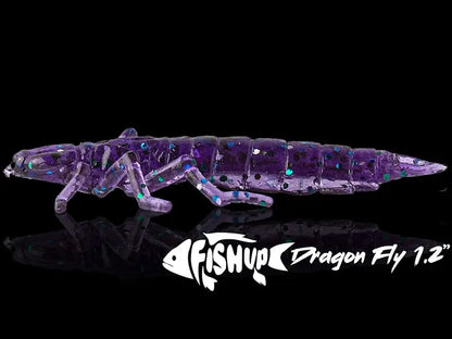 FishUp Dragonfly 3cm #019 Motor Oil Red 3cm #019 Motor Oil Red