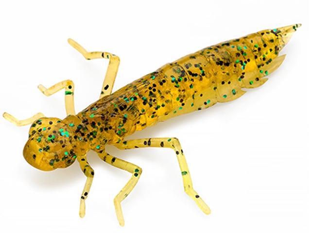 FishUp Dragonfly 3cm #036 Caramel Green Black