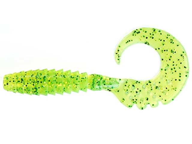 FishUp Fancy Grub 2.5cm #026 Flo Chartreuse Green