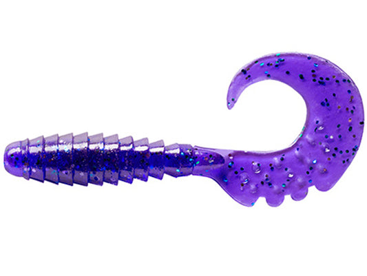 FishUp Fancy Grub 5cm #060 Dark Violet Peacock & Silver