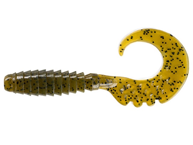 FishUp Fancy Grub 5cm #074 Green Pumpkin Seed