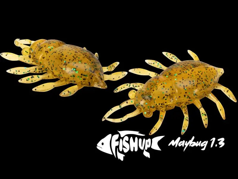 FishUp Maybug 3.3cm #043 Watermelon Brown and Black 3.3cm #043