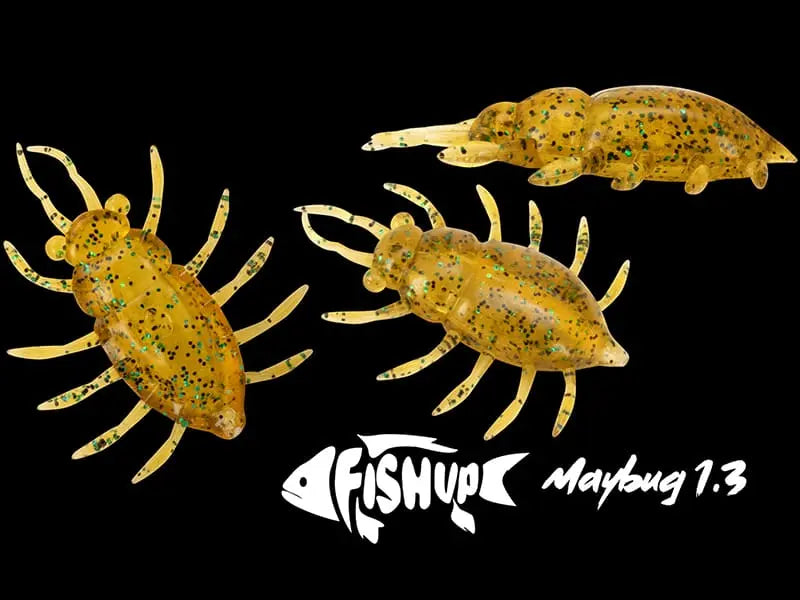 FishUp Maybug 3.3cm #043 Watermelon Brown and Black 3.3cm #043