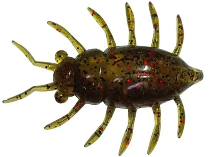 FishUp Maybug 3.3cm #045 Green Pumpkin Red and Black 3.3cm #045