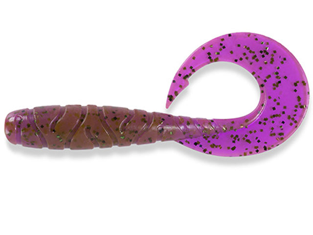 FishUp Mighty Grub 11.4cm #016 Lox Green & Black