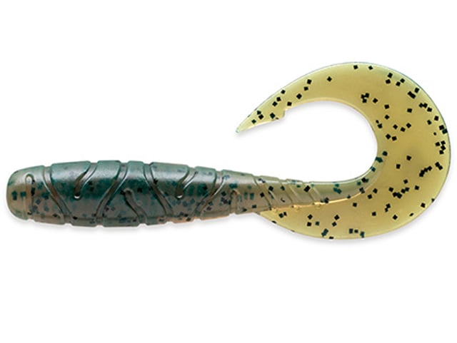 FishUp Mighty Grub 11.4cm #017 Motor Oil Pepper