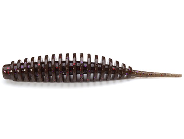 FishUp Tanta 3.8cm #050 Green Pumpkin Brown Red & Purple