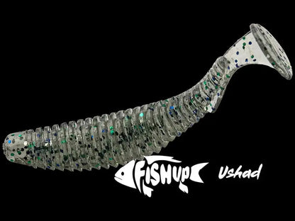 FishUp U-Shad 10.1cm #221 Violet Lime 10.1cm Violet Lime