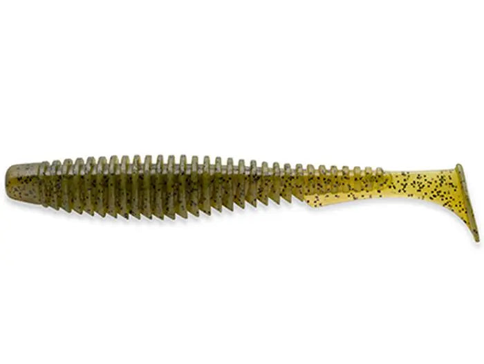 FishUp U-Shad 5cm #074 Green Pumpkin Seed 5cm #074 Green Pumpkin Seed