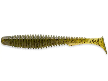 FishUp U-Shad 5cm #074 Green Pumpkin Seed 5cm #074 Green Pumpkin Seed