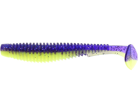 Naluca Soft Fishup U-shad 7.6cm #221 Violet Lime 7.6cm #221 Violet Lime