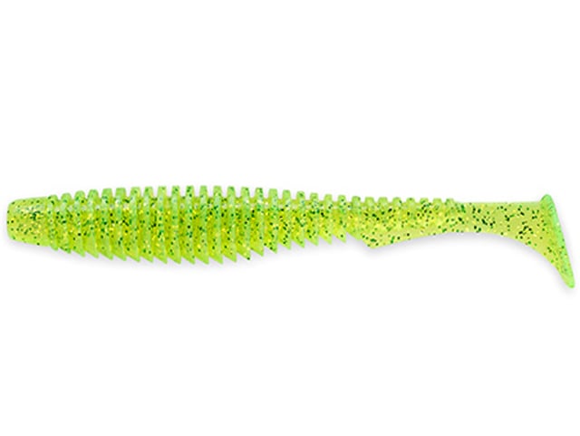 FishUp U-Shad 7.6cm #026 Flo Chartreuse Green