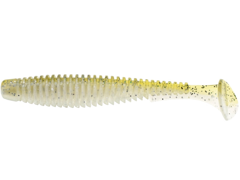 FishUp U-Shad 7.6cm #202 Green Pumpkin Pearl