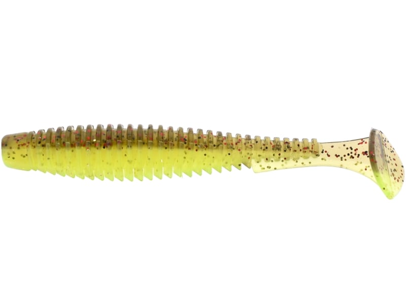 FishUp U-Shad 7.6cm #203 Green Pumpkin Flo Chart