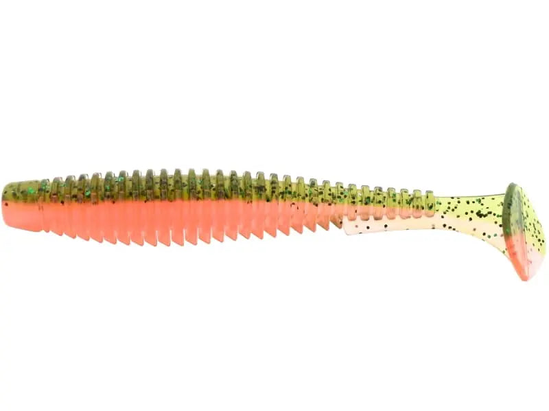 FishUp U-Shad 7cm #205 Watermelon Flo Orange 7cm Watermelon Flo Orange