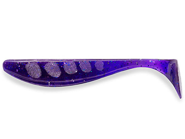 FishUp Wizzle Shad 12.5cm #060 Dark Violet Peacock & Silver