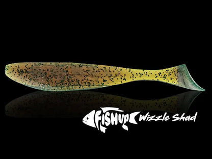 FishUp Wizzle Shad 5cm #019 Motor Oil Red 5cm #019 Motor Oil Red