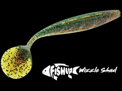 FishUp Wizzle Shad 5cm #019 Motor Oil Red 5cm #019 Motor Oil Red