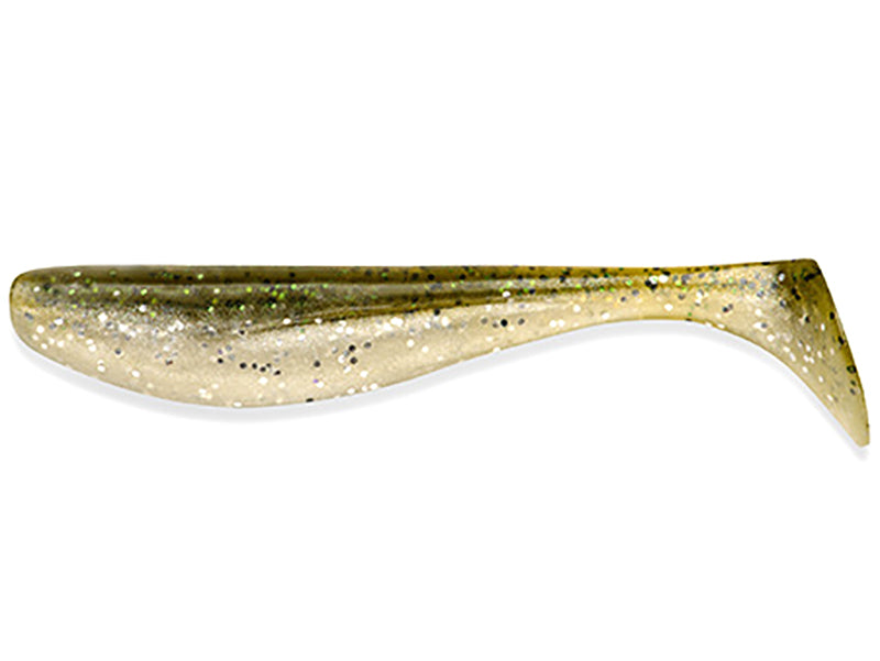 FishUp Wizzle Shad 5cm #202 Green Pumpkin Pearl