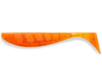 FishUp Wizzle Shad 8cm #049 Orange Pumpkin Black 8cm #049 Orange Pumpkin Black