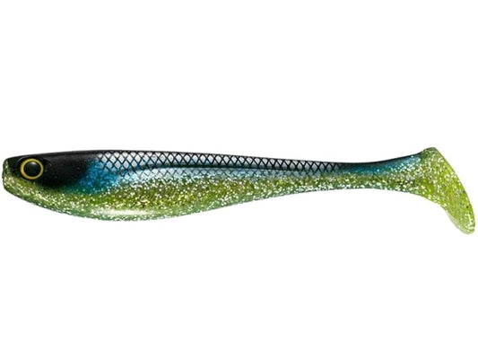 Naluca Soft Fishup Wizzle Shad Pike 20.3cm #352 Blue Shiner Chart 20.3cm #352 Blue Shiner Chart