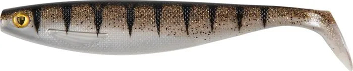 Fox Rage Pro Shad Natural Classics 10cm 4in UV Glitter Perch 40pcs 6g.