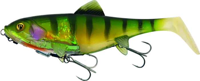 Fox Rage Replicant 23cm 9in Shallow 125g UV Stickleback 150g.