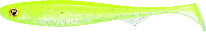 Fox Rage Slick Shad 11cm 4.25in UV Chartreuse Ayu 40pcs 7g.