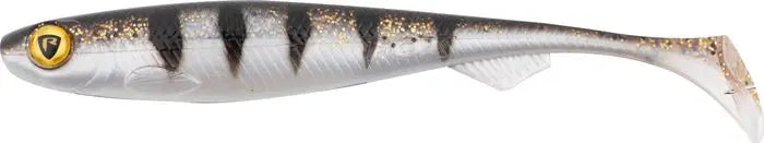 Fox Rage Slick Shad 9cm 3.5in UV Glitter Perch 50pcs 2g.