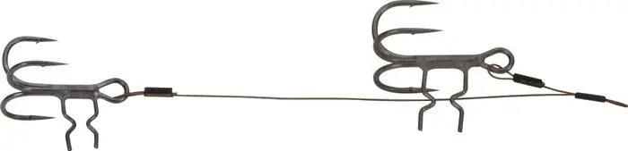 Fox Rage Strike Point Double Stinger Size 1/2 hooks 18kg 2pcs 12g.