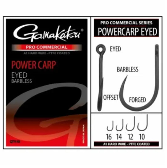 Gamakatsu Carlig Coars Pro-C Powercarp Eyed 10buc/Pl