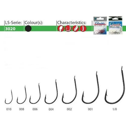 Gamakatsu Carlige Forjate Ls-3020f Bl 25buc.pl, Nr.10