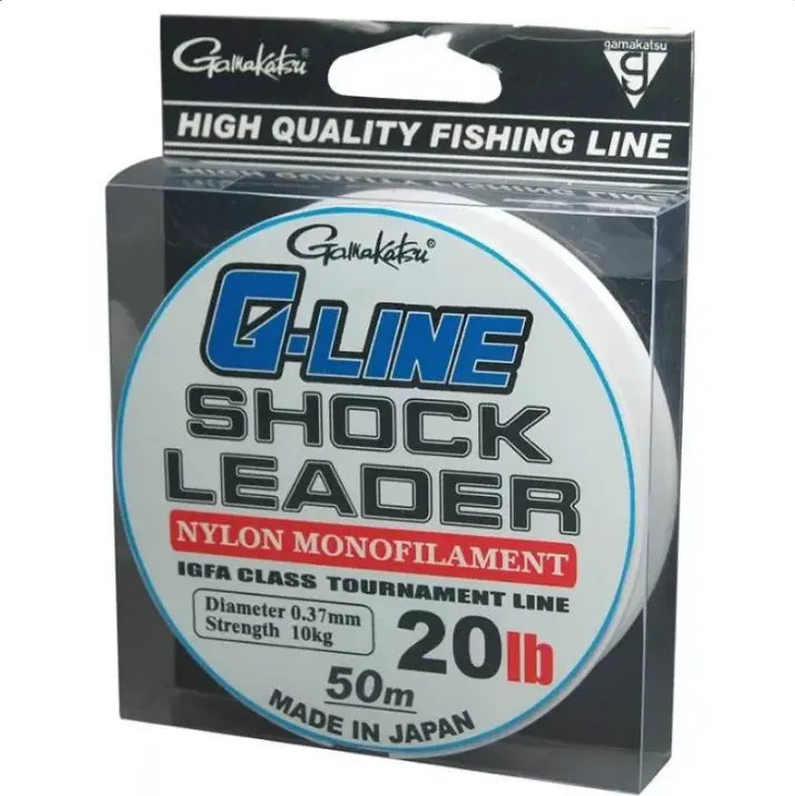 Fir Monofilamnet Gamakatsu Fir G-Line Shock 0,47mm/50m