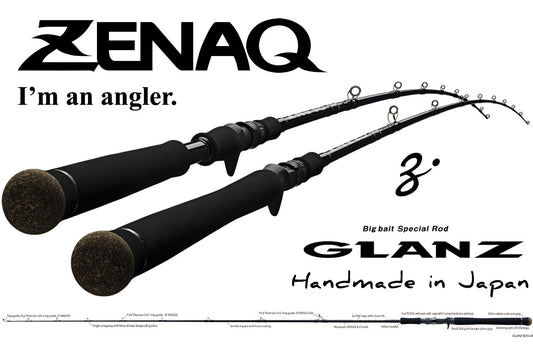 Lanseta Casting Zenaq ZENAQ GLANZ B70-3X CAST 7'0" 30-120gr Fuji Titanium Sic