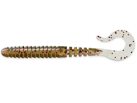 Grub FishUp Vipo 5.2cm #045 Green Pumpkin Red Black 5.2cm #045 Green Pumpkin Red Black