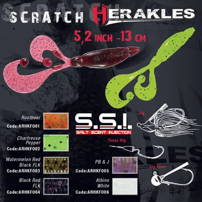 Grub Herakles Scratch 5.2 13cm Pb &amp; J