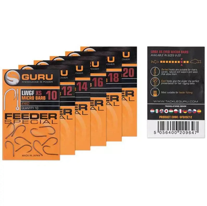 Carlige Guru Carlig Feeder Special Xs Eyed Nr.20 10buc/Pl