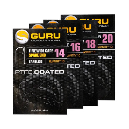 Carlige Guru Carlig Fine Wide Gape Nr.16 10buc/Pl
