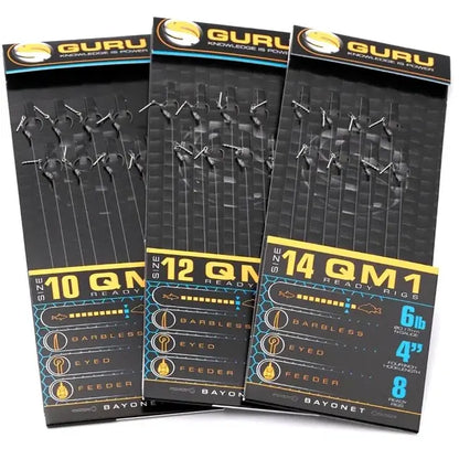 Carlige Guru Mont. Bayonets Qm1 Carlig Nr.14 017mm/10cm 8buc/Pl